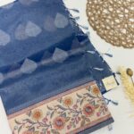 Lilah ( Tissue Banasari) - Royal blue