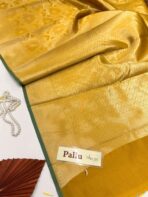 Meyyazhagi (Semi silk saree) - Mustard - Image 3