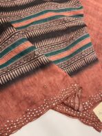 Aathmika (Handloom Tussar) - Dusty coral - Image 2