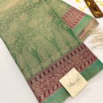 Senthamarai (Kancheevaram soft silk) - Powder green
