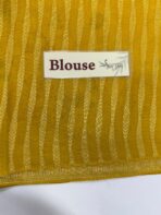 Amritha (Banarasi Paithani) - Sunshine yellow - Image 5