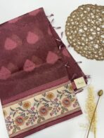 Lilah ( Tissue Banasari) - Deep plum