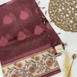 Lilah ( Tissue Banasari) - Deep plum