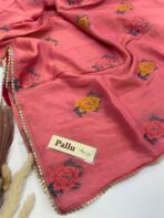 Madhubala (Butterflow Viscose) - English pink - Image 3