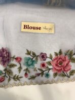 Madeleine (Pure Organza silk) - Earl blue - Image 5