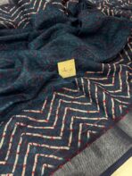 Adlyn (Block printed Linen with French knots) - SY001 - Image 2