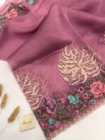 Madeleine (Pure Organza silk) - Blush mist