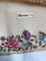 Madeleine (Pure Organza silk) - Sunset ember - Image 5