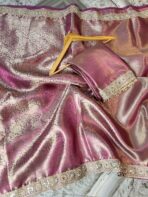 Sukhi (saree) - Lavender - Image 5