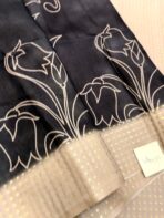 Sindhu (Viscoses silk) - Charcoal grey - Image 2