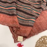 Aathmika (Handloom Tussar) - Dusty coral