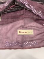 Aathmika (Handloom Tussar) - Magenta - Image 4