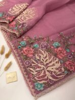 Madeleine (Pure Organza silk) - Blush mist - Image 2