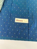 Kannagi (Kanchi silk-blend) - Green & Blue - Image 5