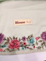 Madeleine (Pure Organza silk) - Sage frost - Image 5