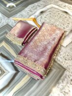 Sukhi (saree) - Lavender - Image 2