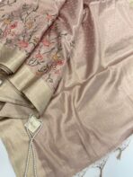 Iyla (Jaquard woven silk) - Baby pink - Image 2