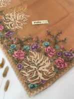 Madeleine (Pure Organza silk) - Sunset ember - Image 4