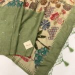 Meghna (Mursh silk) - Sage green
