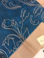 Sindhu (Viscoses silk) - Electric blue - Image 3
