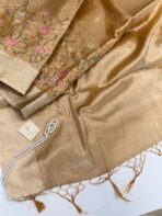 Iyla (Jaquard woven silk) - Honey glazed - Image 2