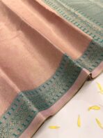 Senthamarai (Kancheevaram soft silk) - Baby pink - Image 3