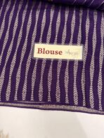 Amritha (Banarasi Paithani) - Twilight purple - Image 6