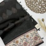 Lilah ( Tissue Banasari) - Ink black