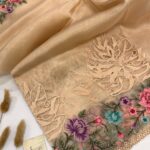 Madeleine (Pure Organza silk) - Pearl glow