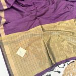 Aadhya (Silk cotton) - Purple