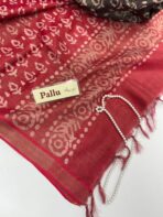 Vaidehi (Batik silk) - Brown - Image 3