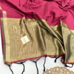 Aadhya (Silk cotton) - Hot pink