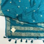 Bhavina (Silk cotton) - Sea green