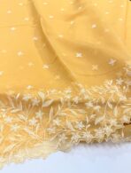 Tessa (Pure Organza-cotton blend) - Soft yellow - Image 2