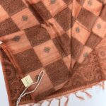 Paarijatham (Jute silk) - Orange