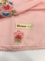 Blush & Bloom (Hand-painted Kota) - Dahlia pink - Image 4