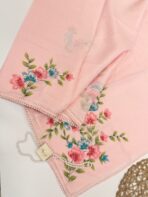 Blush & Bloom (Hand-painted Kota) - Dahlia pink - Image 2