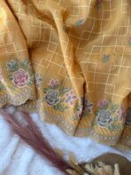 Elam thendral (Crushed georgette) - Honey