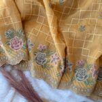 Elam thendral (Crushed georgette) - Honey