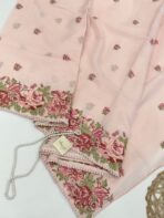 Blush & Bloom (Cross stitch in Kota) - Peach