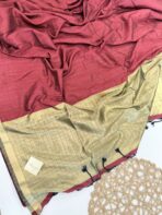 Aadhya (Silk cotton) - Maroon