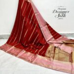 Nilambari (Soft silk) - Vermilion red