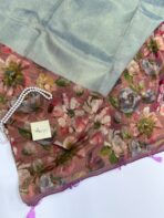 Festive spark (Silk by Linen) - Ice blue