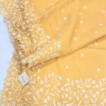 Tessa (Pure Organza-cotton blend) - Soft yellow