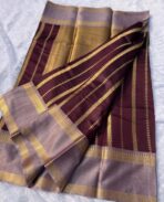 Nilambari (Soft silk) - Deep purple - Image 3