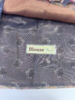 Festive spark (Silk by Linen) - Peach - Image 4