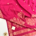 Bhavina (Silk cotton) - Hot pink