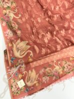 Mila (Tussar silk) - Peach