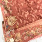 Mila (Tussar silk) - Peach