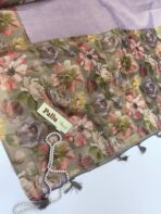 Festive spark (Silk by Linen) - Lavender - Image 3